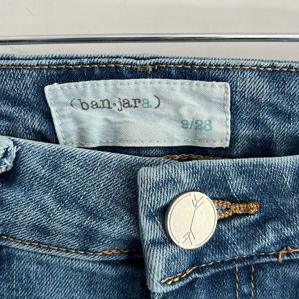 Ban jara Women’s Flare Jeans with slit Size 9/28 - Picture 5 of 6